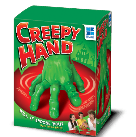 Creepy Hand Game in a box