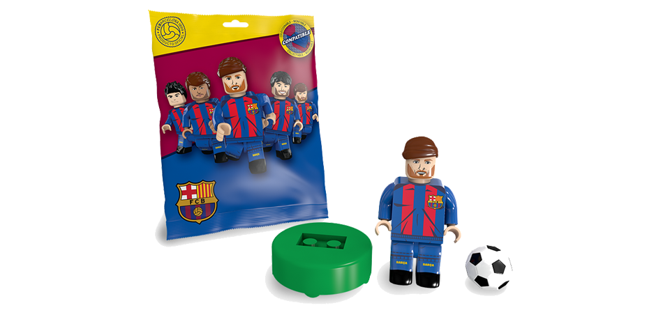 Verzamel de 11 spelers van FC Barcelona