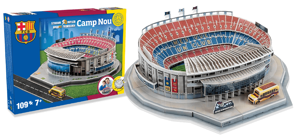Puzzle 3D stade Camp Nou FC Barcelone