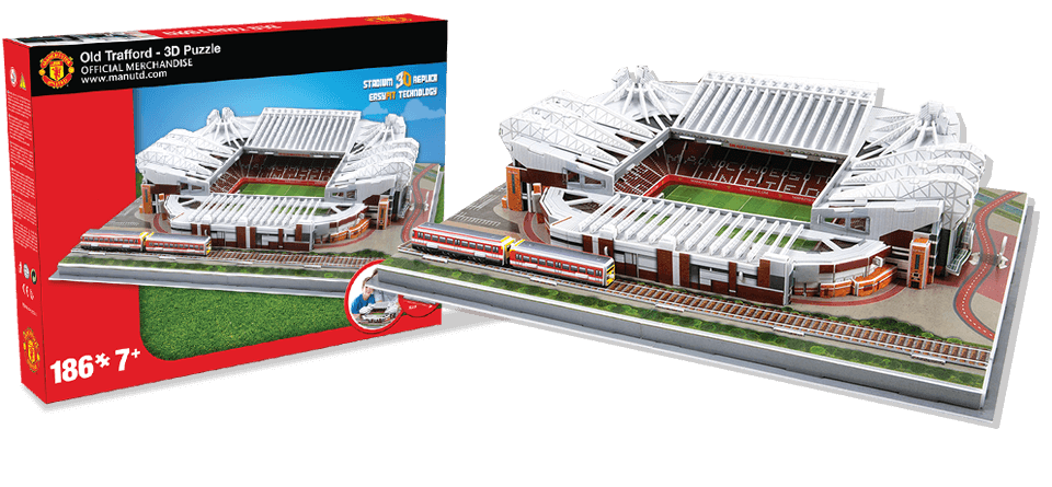 Puzzle 3D Old Trafford Manchester United stadion