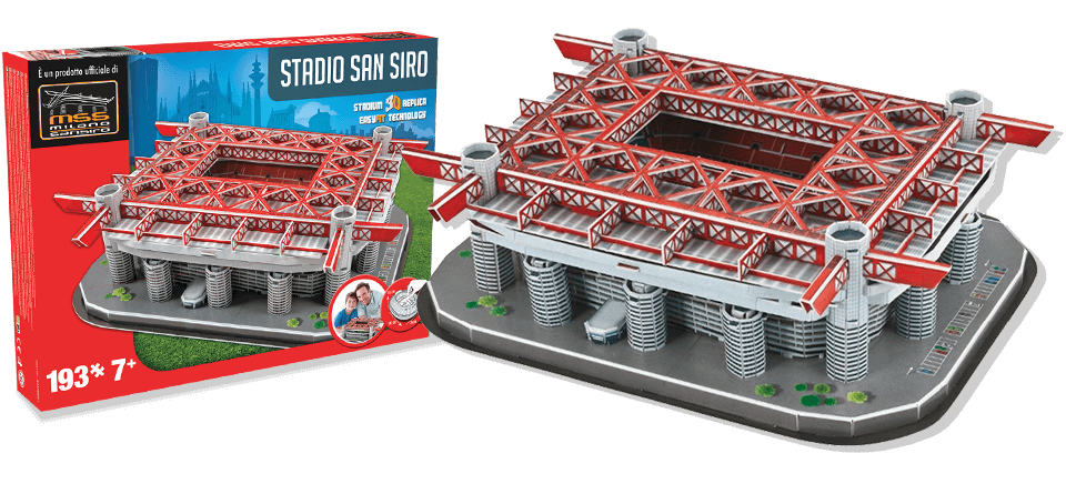 Puzzle 3D San Siro Milan AC stadion