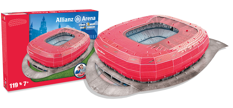 Puzzle 3D Allianz Arena Munich stadion
