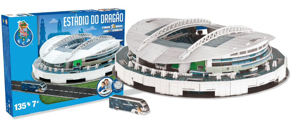Puzzle 3D Do Dragao Porto stadion